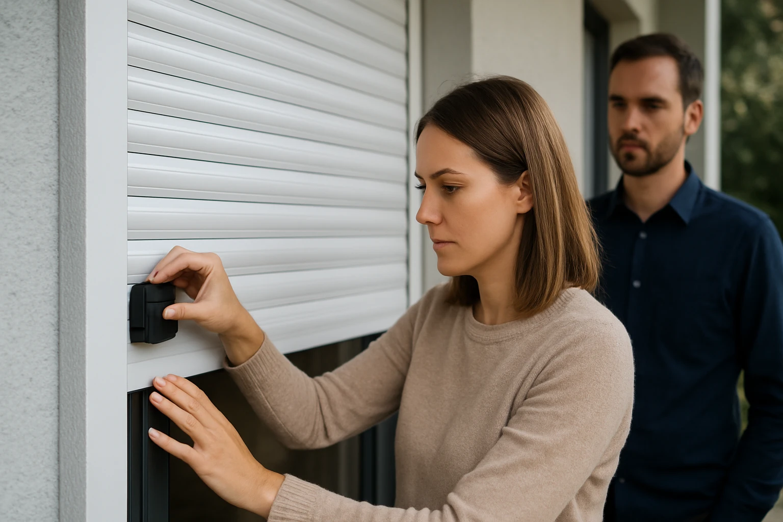Inštalácia bezpečnostnej ochrany proti nadvihnutiu roliet