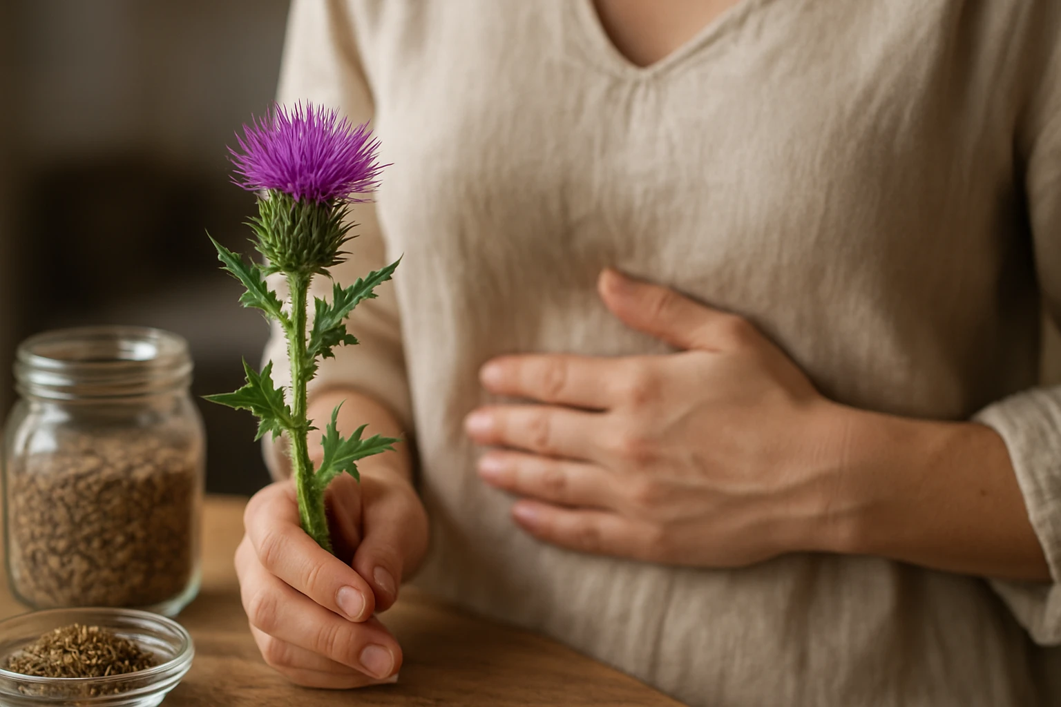 Ostropestrec mariánsky ako prírodná podpora pre zdravie pečene a trávenie