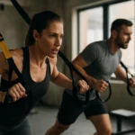 TRX cvičenie na spaľovanie tukov a budovanie svalov