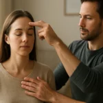 Poklepkávanie ako technika na zníženie stresu a úzkosti.