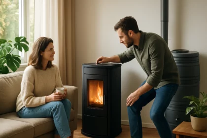 Ekologické a štýlové vykurovanie v modernom interiéri.