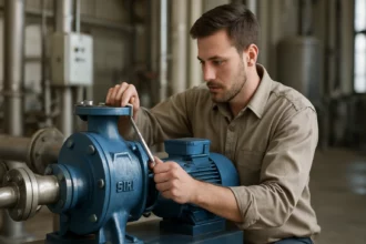 Oprava SIHI čerpadla v priemyselnom prostredí