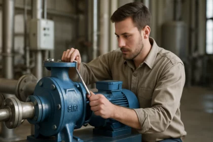 Oprava SIHI čerpadla v priemyselnom prostredí