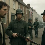 Ukážka nemeckej okupácie na Britských ostrovoch v historickej dramatike.