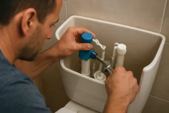 Oprava plniaceho ventilu WC nádržky krok za krokom.