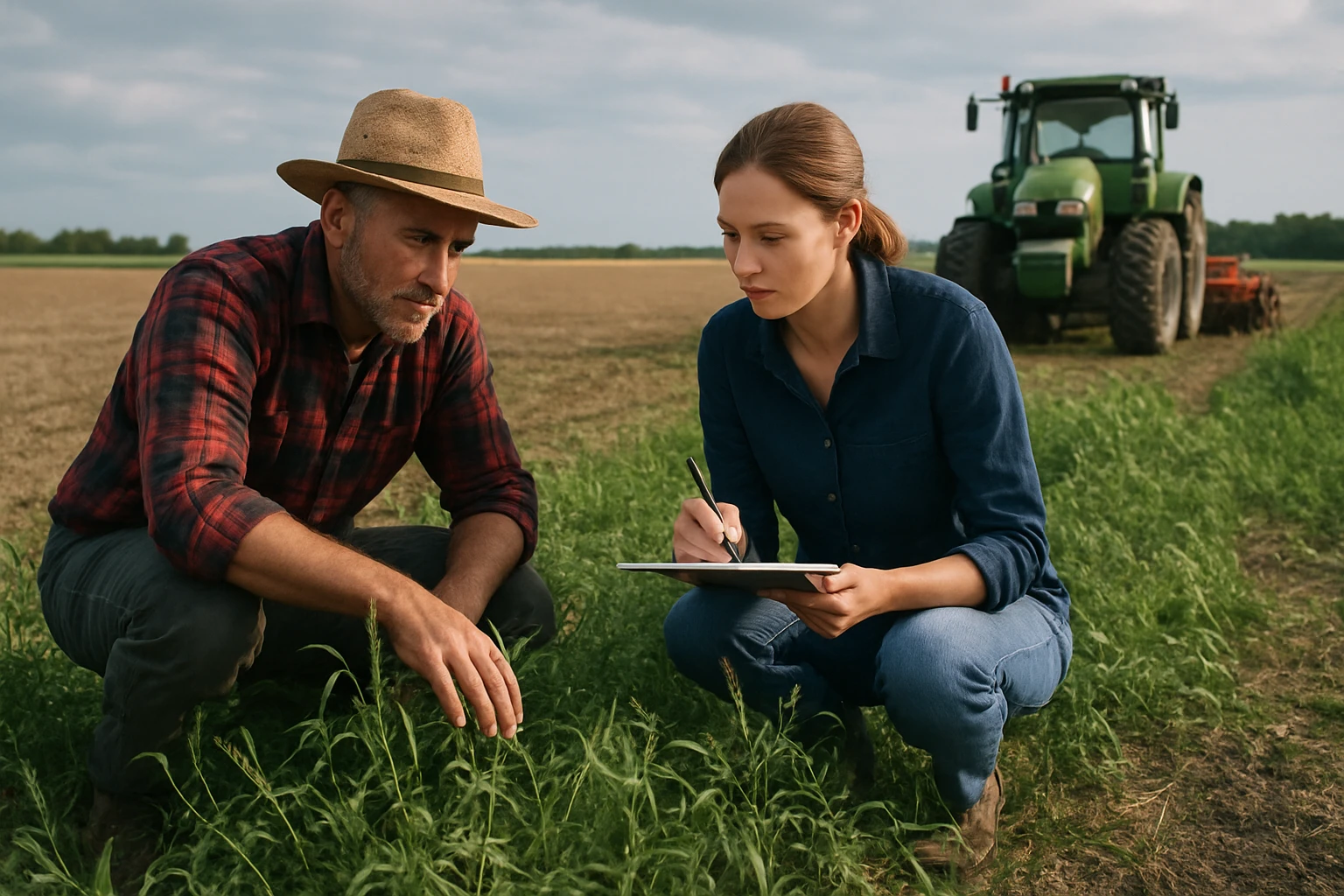 Poľnohospodári skúmajú vplyv pýru plazivého na úrodu a pôdu.