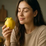 Žena vychutnávajúca si dulo, prínos pre zdravie a imunitu.