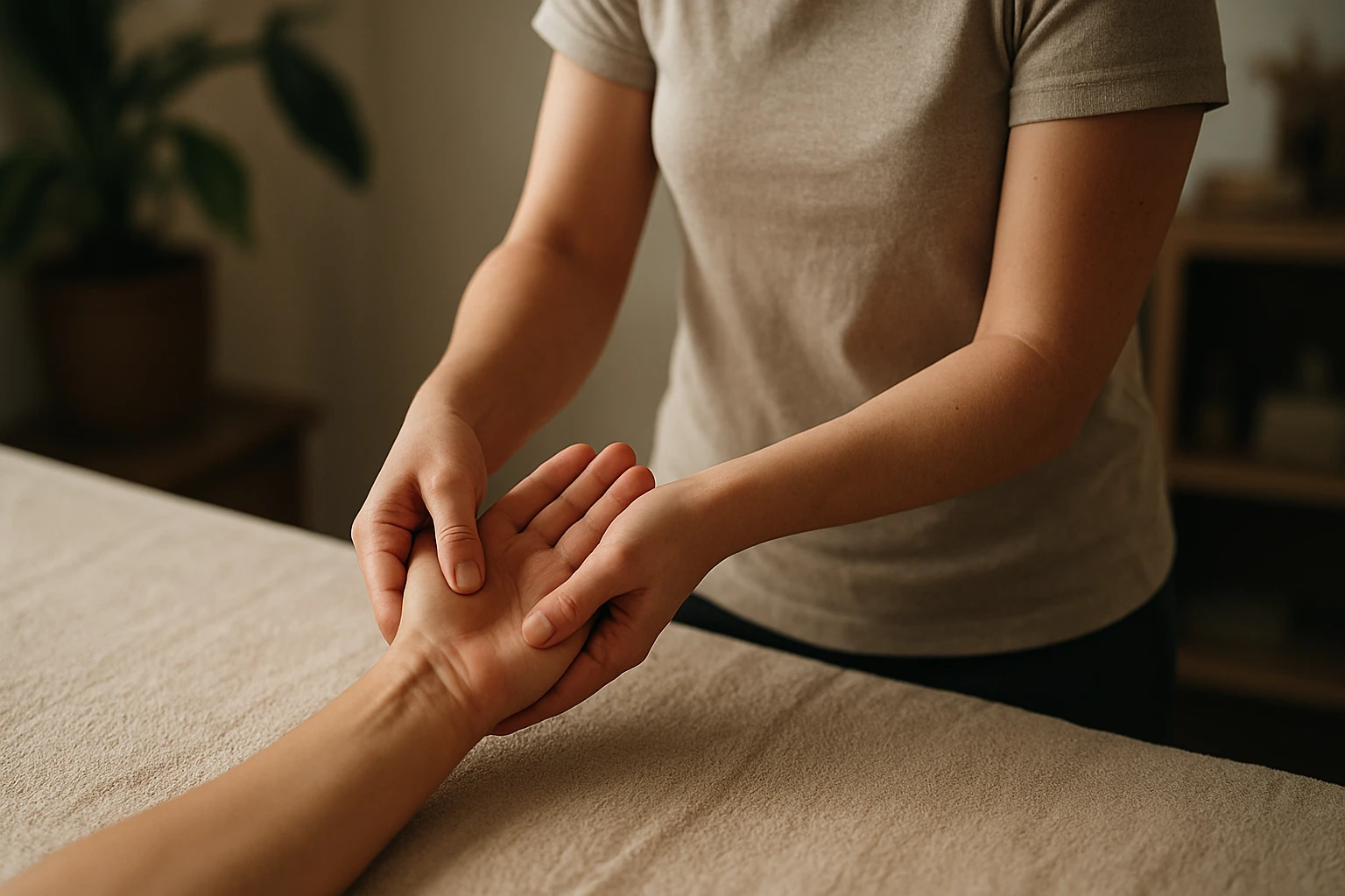 Masáž rúk pre relaxáciu a duševné zdravie