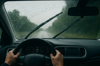 Rovnako ako stierače auta zaisťujú čistý výhľad počas jazdy za dažďa