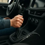 Radenie s automatickým spojkovým lankom v automobile