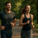 Pár joggingu v prírode posilňuje fyzické aj duševné zdravie.