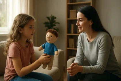 Detská terapia s bábkou: psychologické výhody emocionálneho uzdravenia