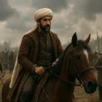 Vojak na koni počas tureckého ťaženia v roku 1552.