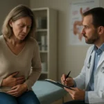 Lekárne vyšetrenie pacienta s panvovými problémami.